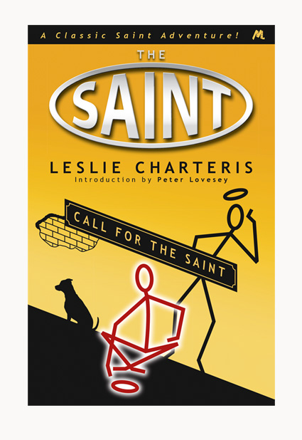 Andrew Howard designed book cover 'Call For The Saint'
