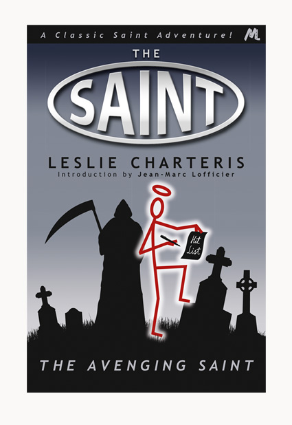 Andrew Howard designed book cover 'The Saint Closes The Case' 